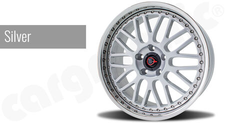 CARGRAPHIC Racing Wheel - 8.5"x19" - - 3-piece rim construction<br>
- ET08 up to ET69<br>
<b>Part No.:</b> RAC285

