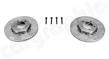 Special Offer -GIRODISC Brake Disc Set Front Axle - -  350mmx33mm<br>
- <b>straight Slotted / Drilled / Ventilated</b><br>
- 2-piece, 10,02kg per disc<br>
<b>Part No.</b> PERGDA1019DS