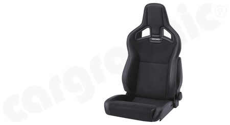 RECARO Cross Sportster - Dinamica / Ambla leather - Cover: Dinamica Black / Ambla leather<br>
Equipment: side airbag<br>
<b>Part No.</b> CAR415001575
