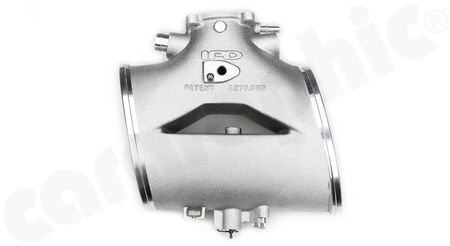 IPD Intake Plenum - for 981 Boxster Spyder3,8l - - <b>Competition-Version</b> - air intake<br>
- Y-pipe construction made from aluminium<br>
- for Porsche 981 Boxster Spyder<br>
- to be used with <b>82mm throttle body</b><br>
<b>Part No.</b> CARRSSINPLP81GT4