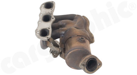 981.113.212.01 / AX - Manifold - right side - - For Porsche 981 Boxster & Cayman<br>
- For Porsche 981 Boxster S & Cayman S<br>
- <b>Like New</b><br>
<b>Part No.</b> SOXP98111321201