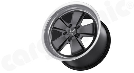FUCHS-Wheel Evolution 11x19" ET 51 - - Version: Black Star<br>
- Silk-gloss anodized / matt-black<br>
- for rear axle<br>
<b>Art.No.</b>CARFU25130111951B<br>
