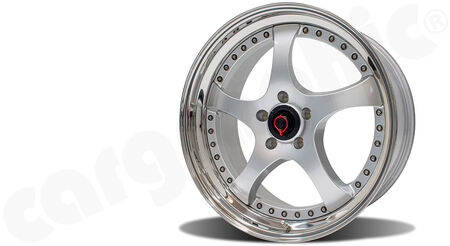 CARGRAPHIC Turbo-R Wheel - 8.0"x20" - Available offsets:<br>
ET15 up to ET63<br>
<b>Part No.:</b> TUR380S