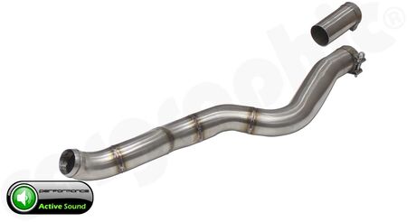 CARGRAPHIC Connection Pipe Set - - for BMW 3 Series models with 6-cylinder engines<br>
<b>Part No.</b> PERF3DETERLP6Z