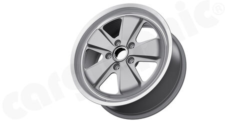 FUCHS-Wheel Evolution 8,5x19" ET 56 - - Version: Silver / Nature<br>
- Basis surface for painting in car colour<br>
- for front axle<br>
<b>Art.No.</b>CARFU25130851956N<br>
