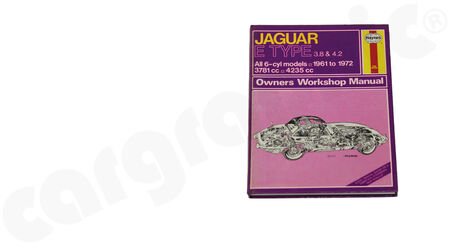 SALE - Jaguar E Type Owners Workshop Manual - - service and repair instructions<br>
- language in english<br>
- <b>Used</b><br>
<b>Part No.</b> BOOK1