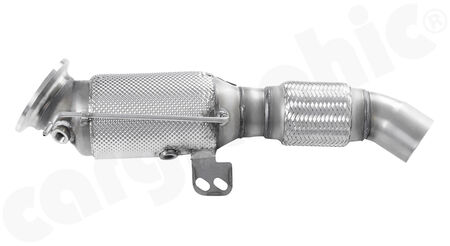 HJS Tuning Downpipe - 90822055 - with <b>300 cpsi sport catalytic converter</b><br> for<br>
- BMW 340i / 440i 3,0l<br>
- BMW M140i / M240i 3,0l<br>
- BMW X3 / X4 M40i 3,0l<br>
with <b>ECE-homologation</b><br>
<b>Part No.:</b> PER90822055