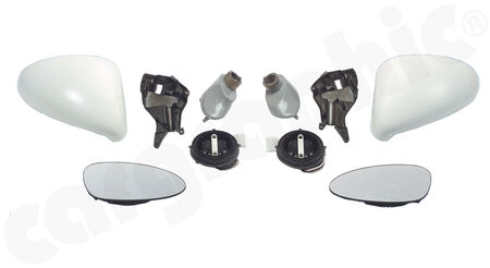 CARGRAPHIC Turbo 2 Mirror Conversion Kit - - with mirror glasses<br>
<b>Part No.</b> P64901

