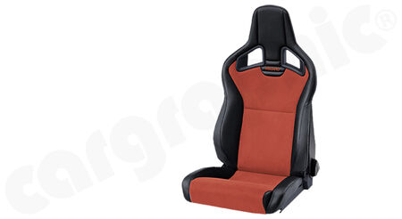 RECARO Cross Sportster - Dinamica / Ambla leather - Cover: Dinamica Red / Ambla leather<br>
Equipment: side airbag + seat heating<br>
<b>Part No.</b> CAR415101585