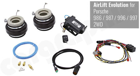 CARGRAPHIC AirLift Evolution - Upgrade-Kit - - Lift System for existing coilovers<br>
<b>Part No.</b> CARALSP972WD