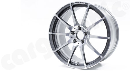 Special Offer - Original Mercedes AMG SLS Wheels - - <b>LIKE NEW</b>: taken from new car<br>
- Titan-Grey / Polished (OEM finish)<br>
- Satin-Black powder coated <br>
<b>Part No.</b> SOXPMBSLS