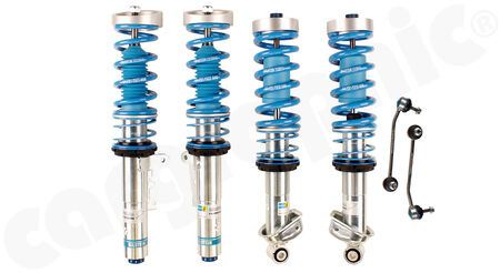 BILSTEIN B16 PSS10 - Coilover Suspension - - Perfect to be combined with <b>CARGRAPHIC AirLift</b><br>
- 10-step rebound and compression setting<br>
- FA: lowering <b>-25 up to 35mm</b><br>
- RA: lowering <b>-15 up to 20mm</b><br>
- for <b>4WD</b> models<br>
<b>Part No.</b> CARBIL48-135351