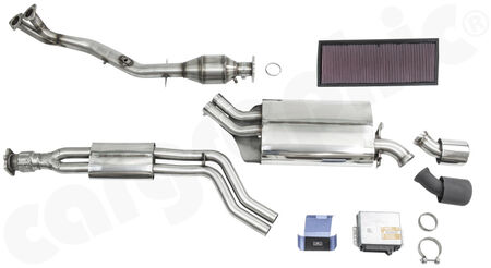 CARGRAPHIC Powerkit RSC- - up to <b>202KW (275PS)</b> and <b>340Nm</b><br>
-including full N-GT Sport Exhaust System<br>
<b>Part No.</b> LKP68S1