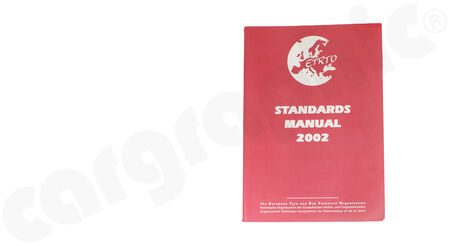 SALE - ETRTO Standards Manual - - Standards Manual<br>
- language in English / France / German<br>
- <b>Used</b><br>
<b>Part No.</b> BOOK30