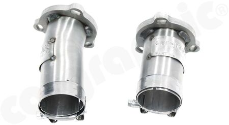 CARGRAPHIC Catalytic Converter Link Pipe Set - - Bischoff Catalytic converter conversion to be used with Gillet manifolds<br>
<b>Part No.</b> CARP93OEKATBLP