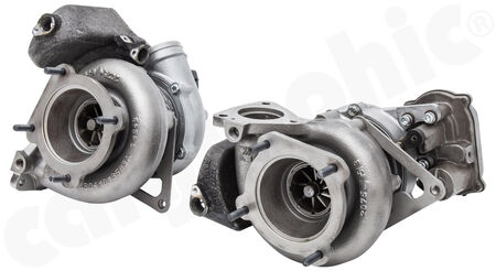 Turbocharger Set modified - - designed for up to 750PS<br>
- <b>in exchange</b><br>
<b>Part No.</b> KKKP97TDFI750MOD