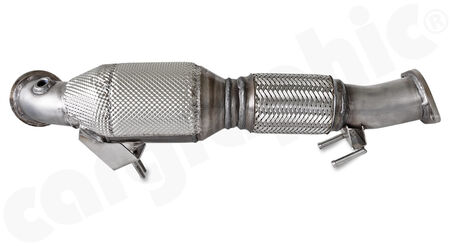 HJS Tuning Downpipe - 90815010 - with <b>200cpsi sport catalytic converter</b><br>
for<br>
- FORD Focus ST 2,5l<br>
with <b>ECE-homologation</b><br>
<b>Part No.:</b> PER90815010