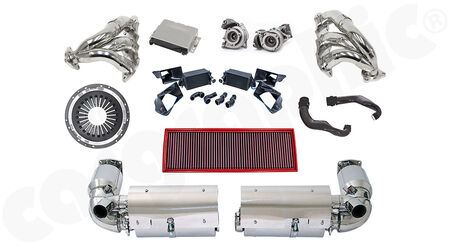 CARGRAPHIC Powerkit RSC-624 - up to <b>459KW (624PS)</b> and <b>826Nm</b><br>
- incl. Turbo-back Sport Exhaust System<br>
- <b>without exhaust valves</b><br>
- with TUEV certificate (optional)<br>
<b>Part No.</b> LKP97T353S5