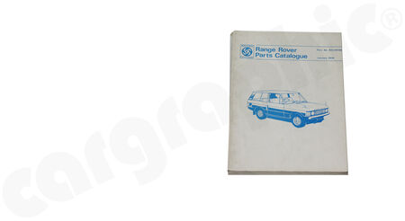 SALE - Range Rover Parts Catalogue - - Parts Catalogue<br>
- language in english<br>
- <b>Used</b><br>
<b>Part No.</b> BOOK13