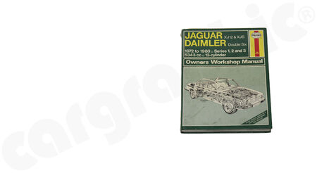 SALE - Jaguar Daimler Double Six7 XJ12 & XJS - - Repair Manual<br>
- language in english<br>
- <b>Used</b><br>
<b>Part No.</b> BOOK6