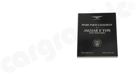 SALE - Jaguar "E" Type Grand Touring Models - - Parts Catalogue<br>
- language in english<br>
- <b>Used</b><br>
<b>Part No.</b> BOOK22