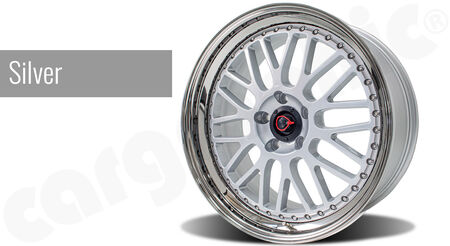 CARGRAPHIC Racing Wheel - 12.0"x20" - Available offsets:<br>
ET15 up to ET63<br>
<b>Part No.</b> RAC3120